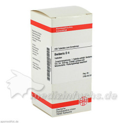 BERBERIS D 4, 200 ST – PZN 2126449