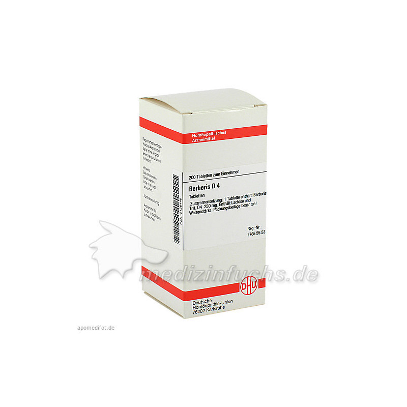 BERBERIS D 4, 200 ST – PZN 2126449