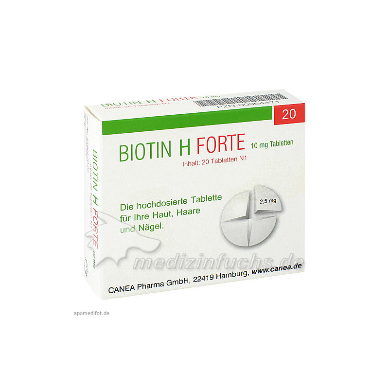 Biotin H Forte, 20 ST – PZN 964471