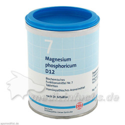 BIOCHEMIE DHU 7 MAGNESIUM PHOSPHORICUM D12, 1000 ST – PZN 274401