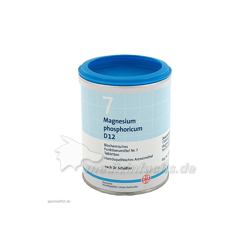 BIOCHEMIE DHU 7 MAGNESIUM PHOSPHORICUM D12, 1000 ST – PZN 274401