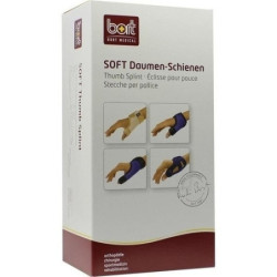 BORT SOFT Daumenschiene lang schwarz small, 1 ST – PZN 7669829