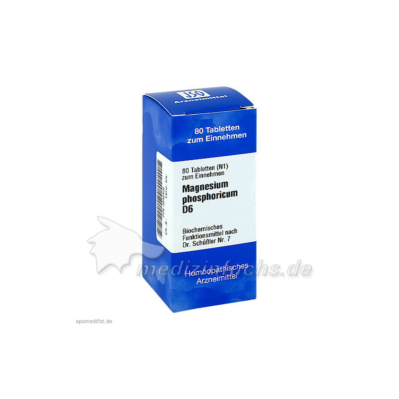 BIOCHEMIE 7 MAGN PHOS D 6, 80 ST – PZN 545426