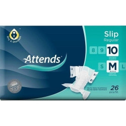 Attends Slip Regular 10 Medium, 26 ST – PZN 10313846