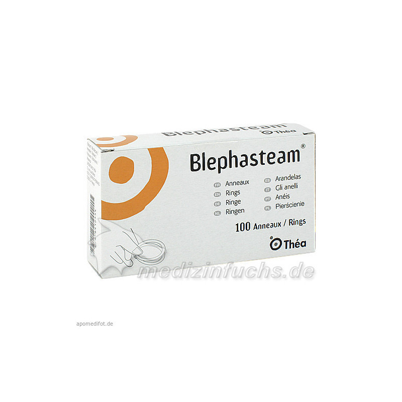 Blephasteam-Ringe, 100 ST – PZN 6412554