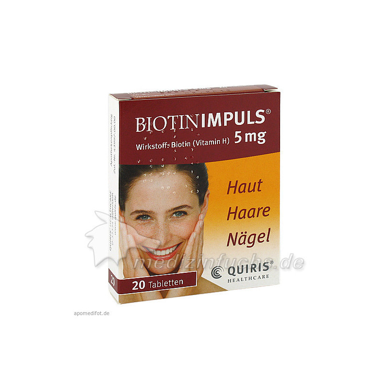 BIOTIN IMPULS 5mg, 20 ST – PZN 8923164