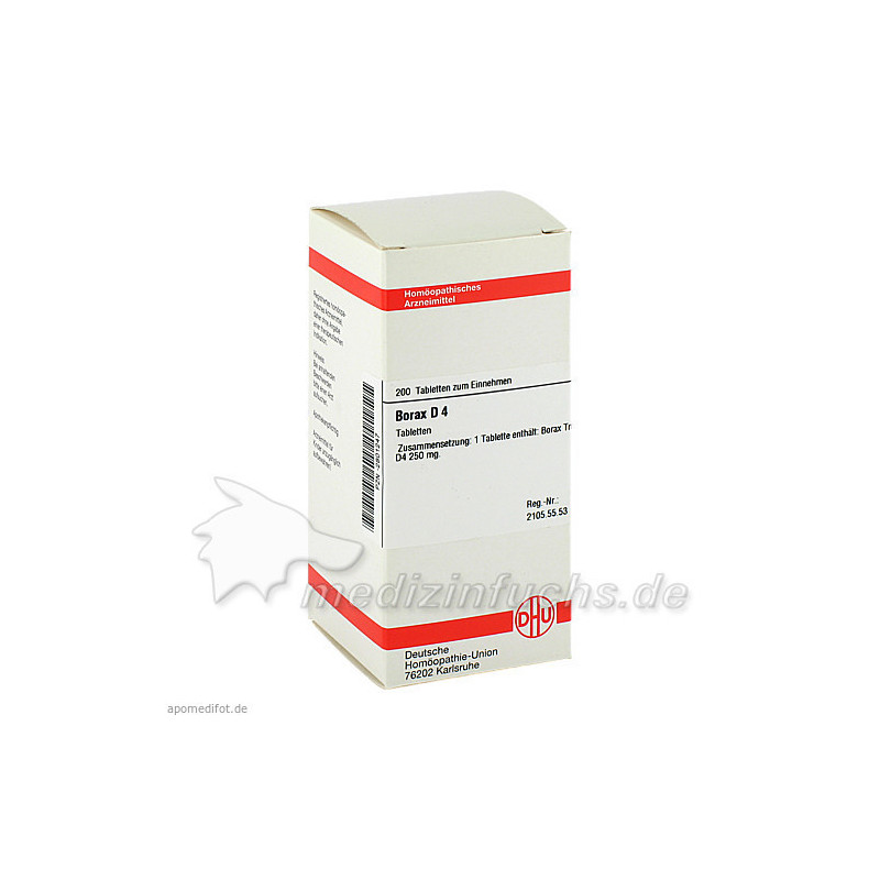BORAX D 4, 200 ST – PZN 2801247