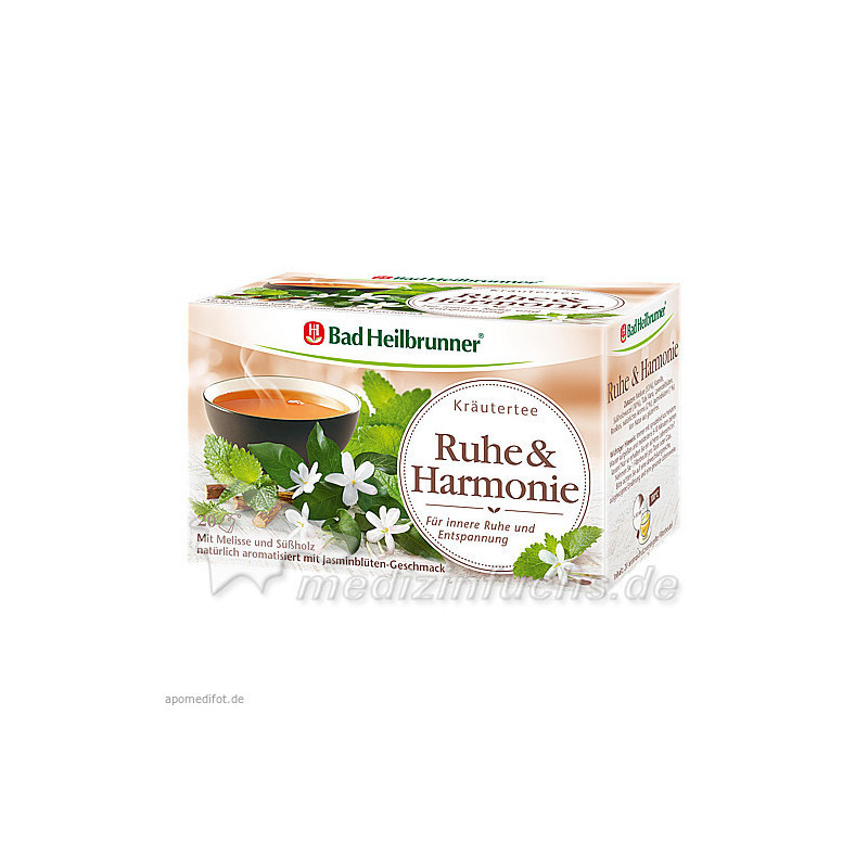 Bad Heilbrunner Wohlfühltee Ruhe & Harmonie, 20 ST – PZN 10626574