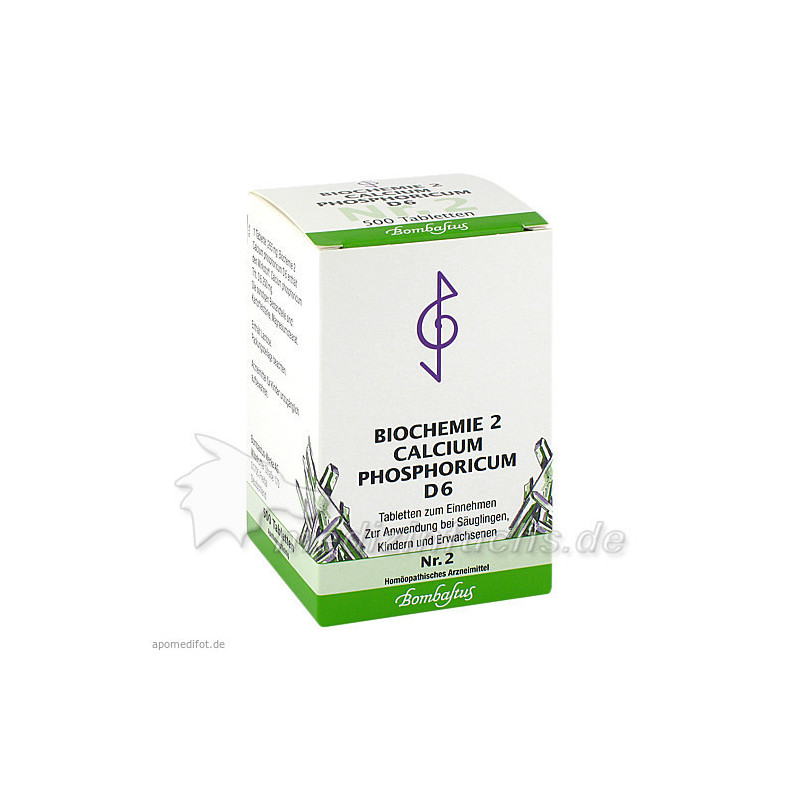 Biochemie 2 Calcium phosphoricum D 6, 500 ST – PZN 4325302