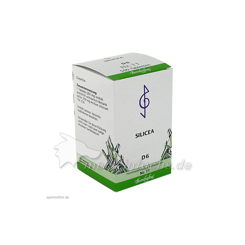 Biochemie 11 Silicea D 6, 500 ST – PZN 1073998