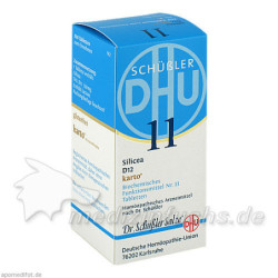 Biochemie DHU 11 Silicea D12 Karto, 200 ST – PZN 6329273