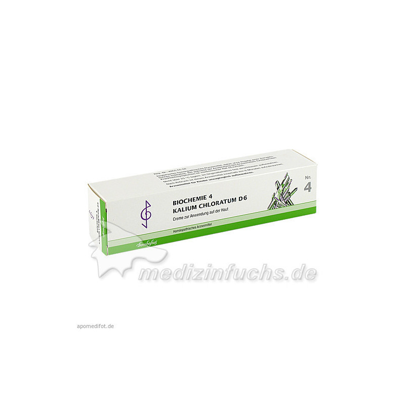 Biochemie 4 Kalium chloratum D 6, 100 ML – PZN 4535212