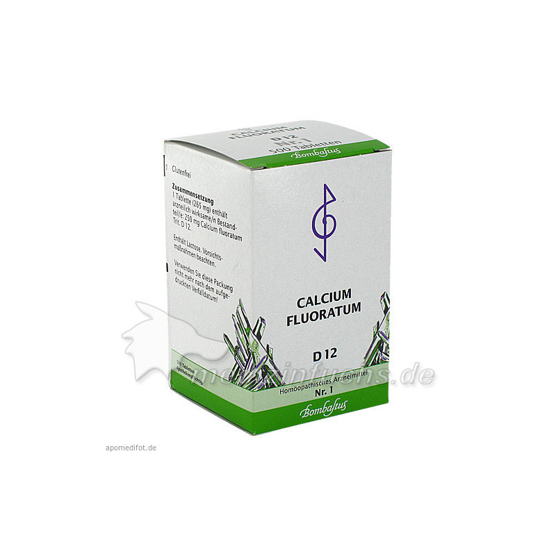 Biochemie 1 Calcium fluoratum D 12, 500 ST – PZN 4325070