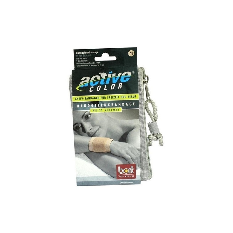 BORT ActiveColor Handgelenkbandage haut medium, 1 ST – PZN 6914304