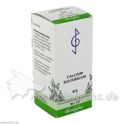 Biochemie 12 Calcium sulfuricum D 6, 200 ST – PZN 1073917