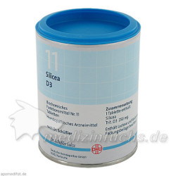 BIOCHEMIE DHU 11 SILICEA D 3, 1000 ST – PZN 274737