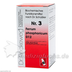 Biochemie 3 Ferrum phosphoricum D12, 200 ST – PZN 3886872