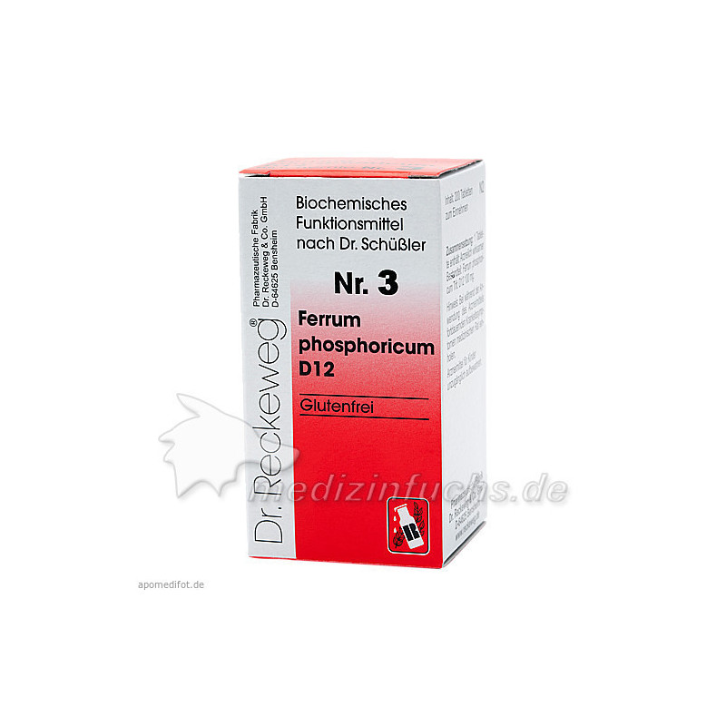 Biochemie 3 Ferrum phosphoricum D12, 200 ST – PZN 3886872