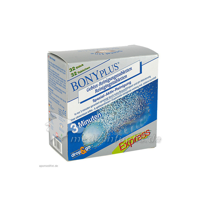 BonyPlus Reinigungsbrausetabletten, 32 ST – PZN 8857987
