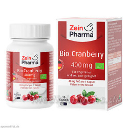 Bio Cranberry Vegi Kapseln 400 mg, 30 ST – PZN 9303009