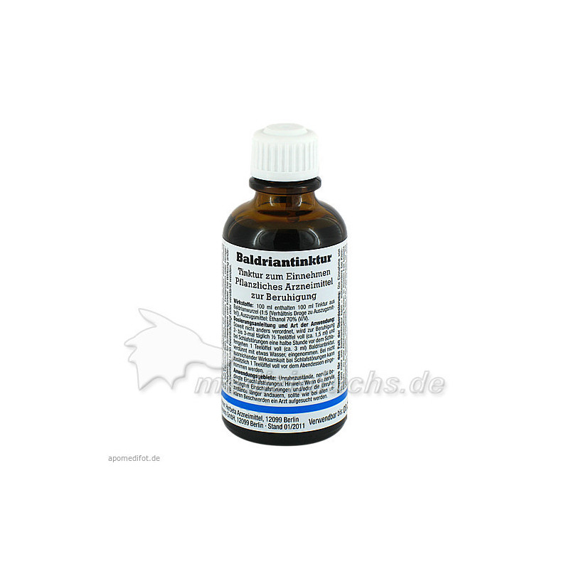 BALDRIAN TINKTUR HERBETA, 50 ML – PZN 3118506