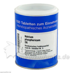 BIOCHEMIE 9 NATR PHOS D 6, 1000 ST – PZN 3409126