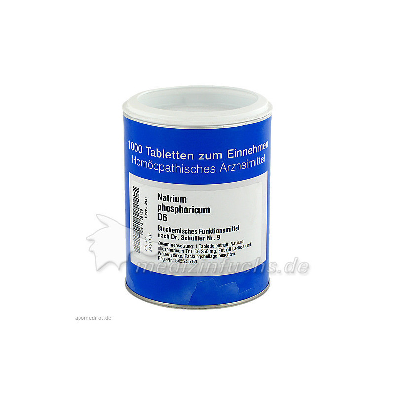 BIOCHEMIE 9 NATR PHOS D 6, 1000 ST – PZN 3409126