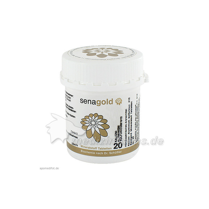 Biochemie Senagold Nr. 20 Kalium-Alum. sulf. D12, 400 ST – PZN 7544513