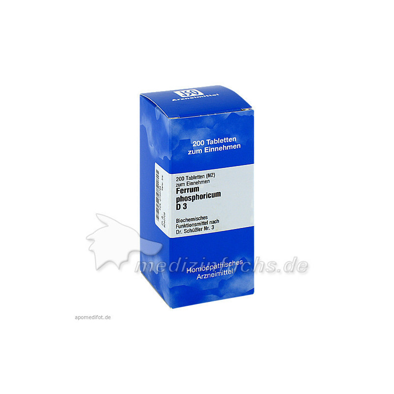 BIOCHEMIE 3 FERR PHOS D 3, 200 ST – PZN 2733764