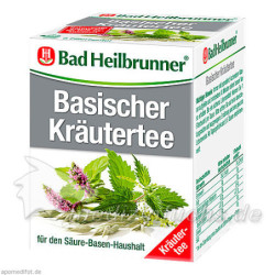 Bad Heilbrunner Basischer Kräutertee, 8 ST – PZN 4352397