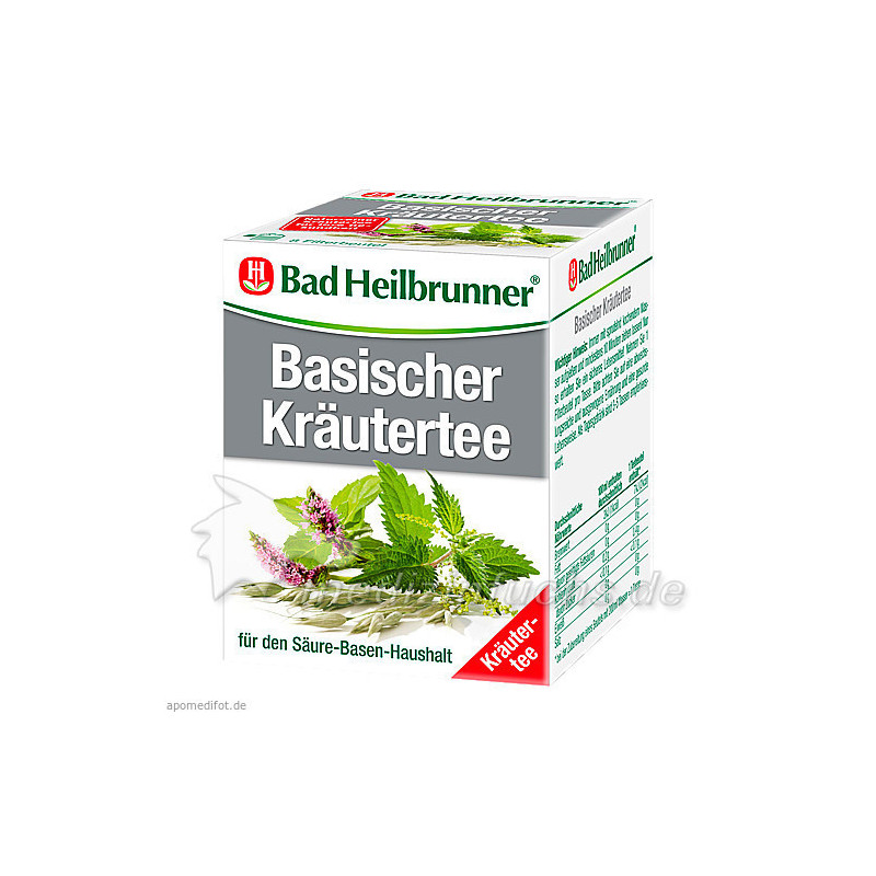 Bad Heilbrunner Basischer Kräutertee, 8 ST – PZN 4352397