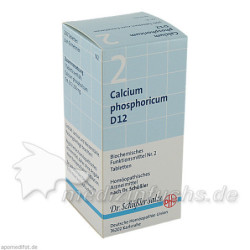 BIOCHEMIE DHU 2 CALCIUM PHOSPHORICUM D12, 200 ST – PZN 2580450