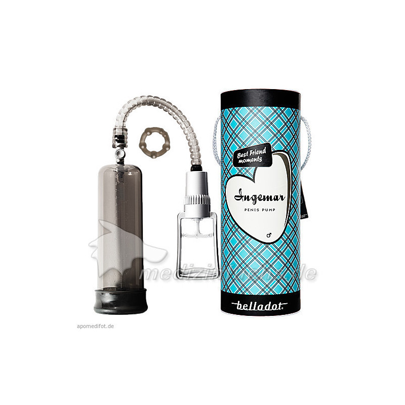 Belladot/Ingemar Penis Pumpe + Penisring, 1 ST – PZN 10400806