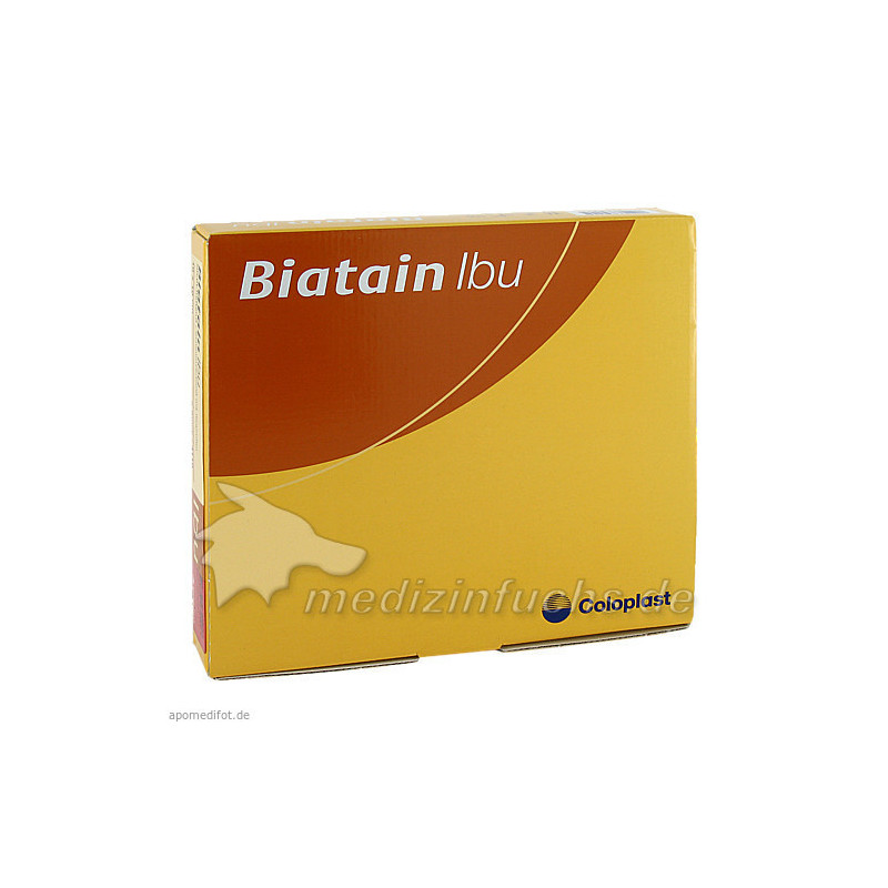 Biatain-Ibu Schaumverband nicht-haftend 10x10cm, 5 ST – PZN 4808331