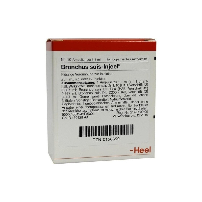 BRONCHUS SUIS INJ OR, 10 ST – PZN 156699