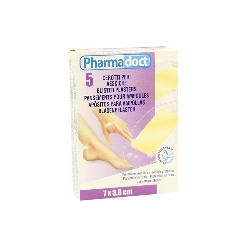 Blasenpflaster 7x3.8cm Hydrocolloid, 5 ST – PZN 7566207