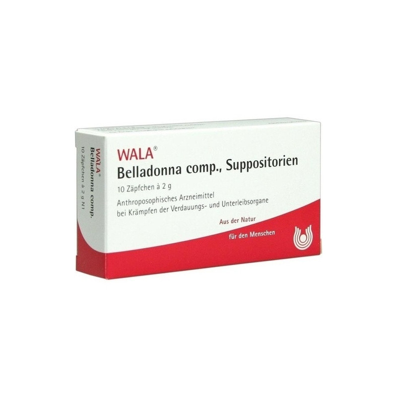 BELLADONNA COMP SUPP, 10X2 G – PZN 1880612