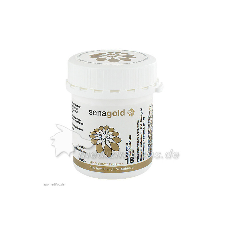 Biochemie Senagold Nr. 18 Calcium sulfuratum D12, 400 ST – PZN 7544499