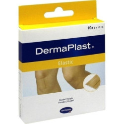 DermaPlast elastic 8x10cm, 10 ST – PZN 10106165