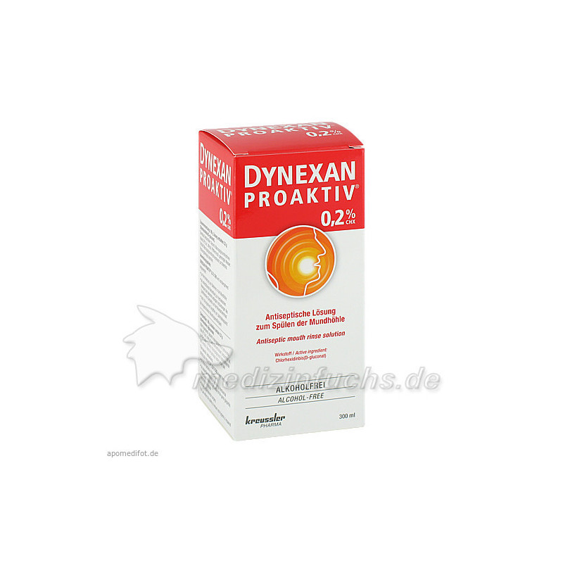 DYNEXAN Proaktiv 0,2% CHX Lösung, 300 ML – PZN 1184723