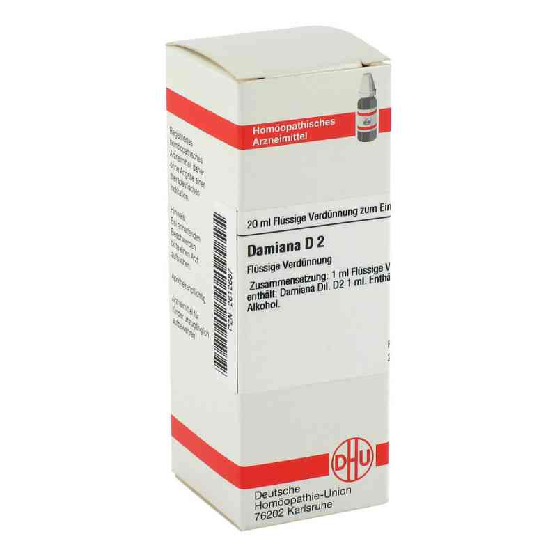Damiana D 2 Dilution (20 ml) – PZN 2612687