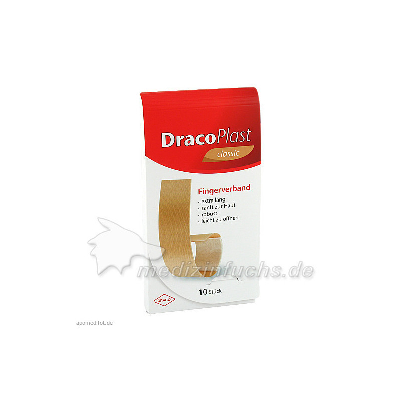 Dracoplast Fingerstrips 12x2cm elastic, 10 ST – PZN 9920883