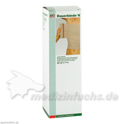 DAUERBINDE KRAEFT 7mX20CM, 1 ST – PZN 260592