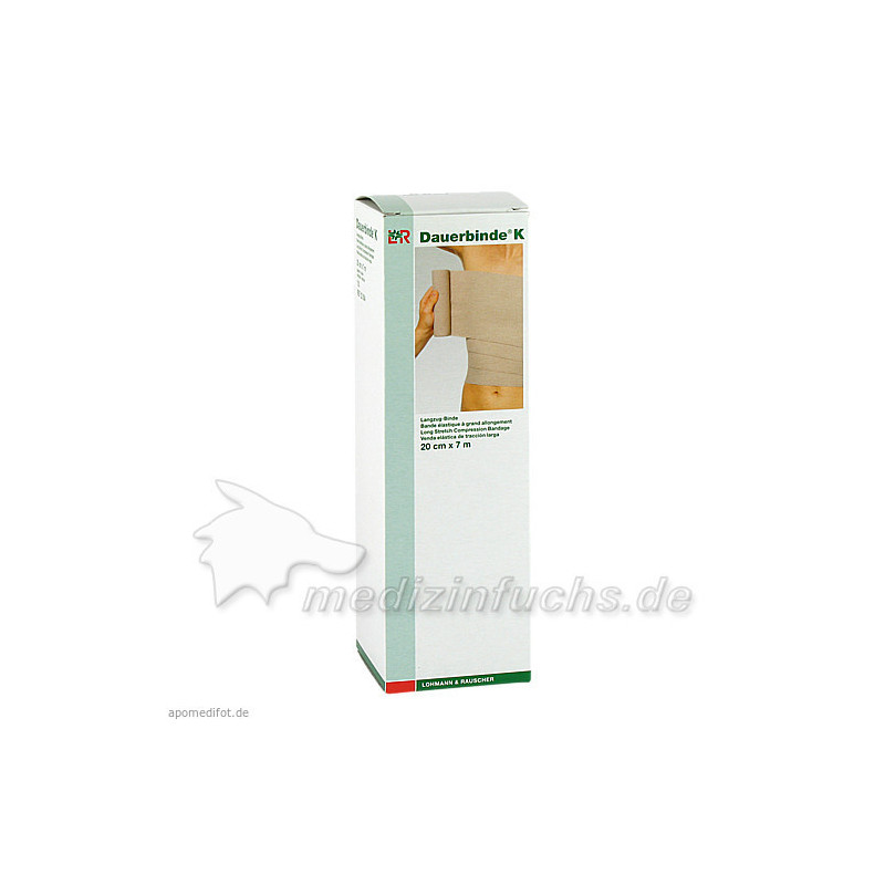 DAUERBINDE KRAEFT 7mX20CM, 1 ST – PZN 260592