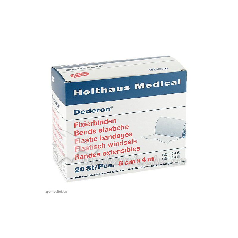 DEDERON FIXIERBIN 4MX8CM, 20 ST – PZN 4094914