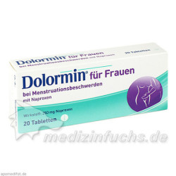 Dolormin f.Frauen bei Menstr.beschw. m. Naproxen, 20 ST – PZN 2434091
