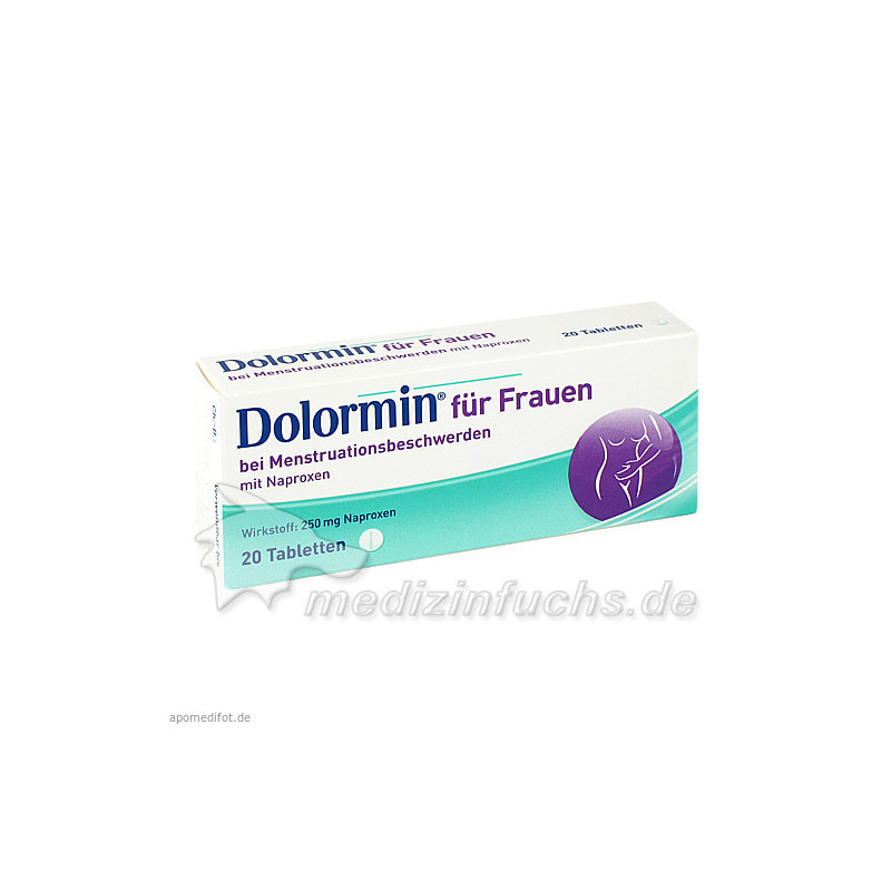 Dolormin f.Frauen bei Menstr.beschw. m. Naproxen, 20 ST – PZN 2434091