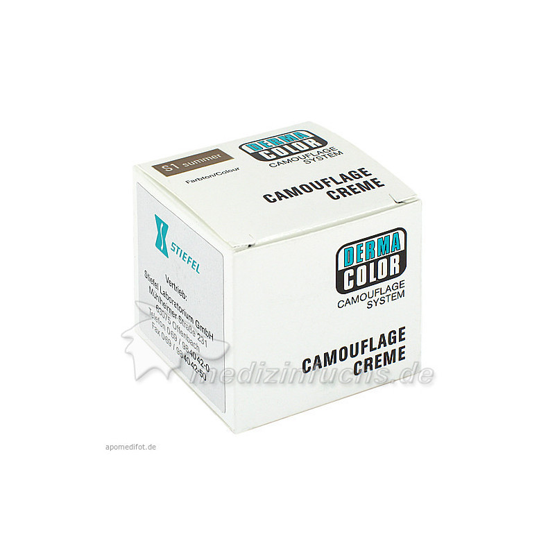 DERMACOLOR CAMOUFLAGE S1 SUMMER, 25 ML – PZN 7258836