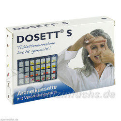 DOSETT S-Arzneikassette blau, 1 ST – PZN 8484658