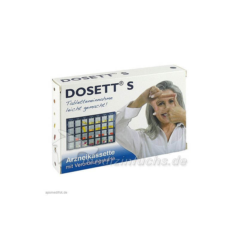 DOSETT S-Arzneikassette blau, 1 ST – PZN 8484658